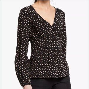 Boden "Elise" polka dot Blouse